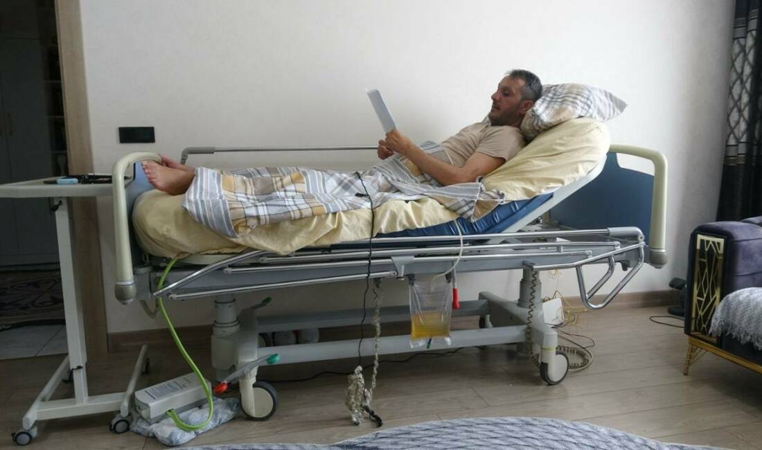 Kilis'te boyun fıtığı şikayetiyle hastaneye başvuran Mehmet Ali Arslan, geçirdiği