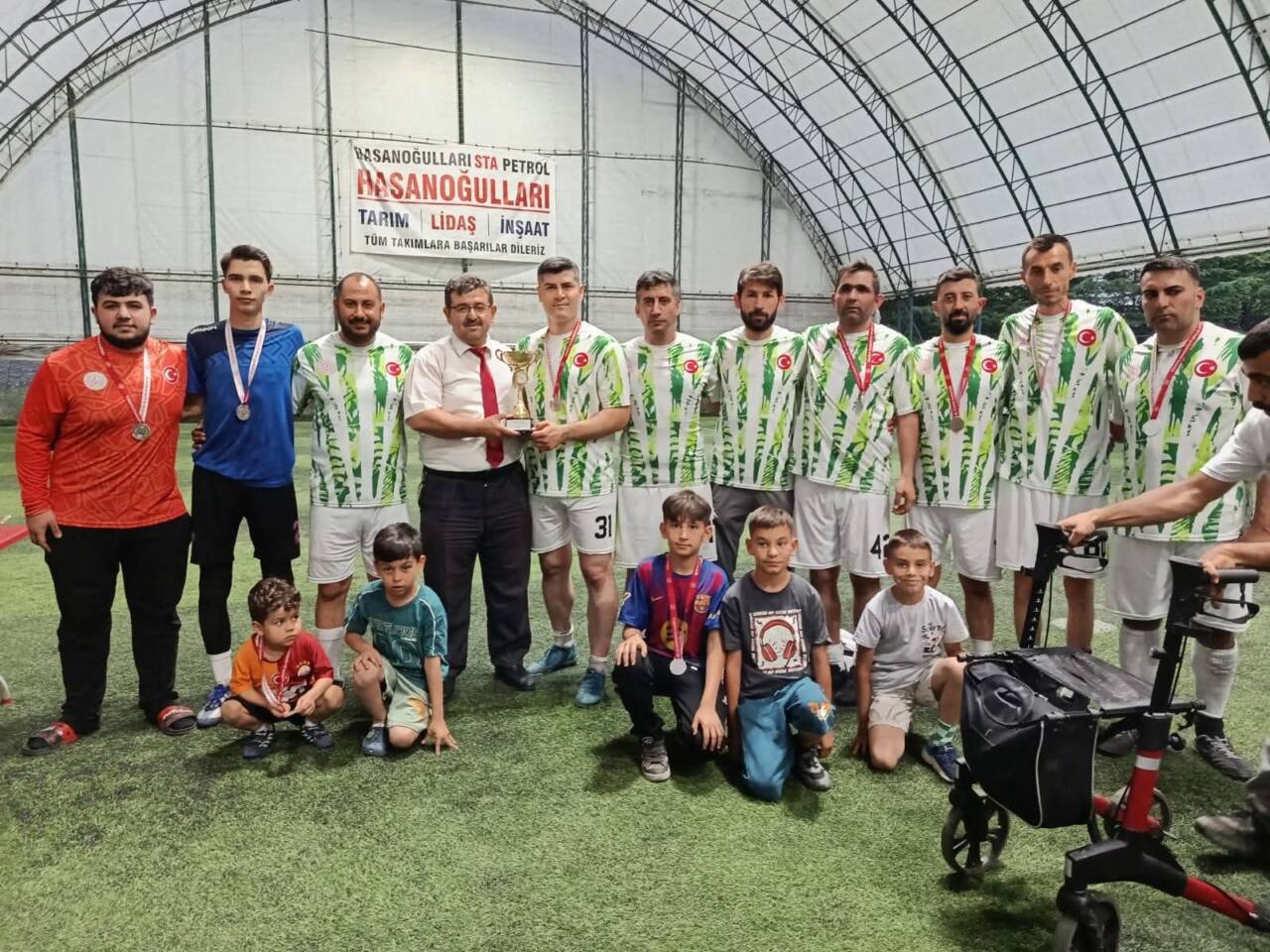 Ortaköy Gençlik ve Spor İlçe Müdürlüğü tarafından düzenlenen Futbol Turnuvası'nın