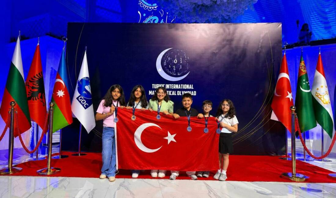 Türk dünyası matematik olimpiyatlarında dünya şampiyonu Aksaray’dan! 2-6 Temmuz tarihleri arasında Azerbaycan’ın Bakü kentinde düzenlenen Türk Dünyası