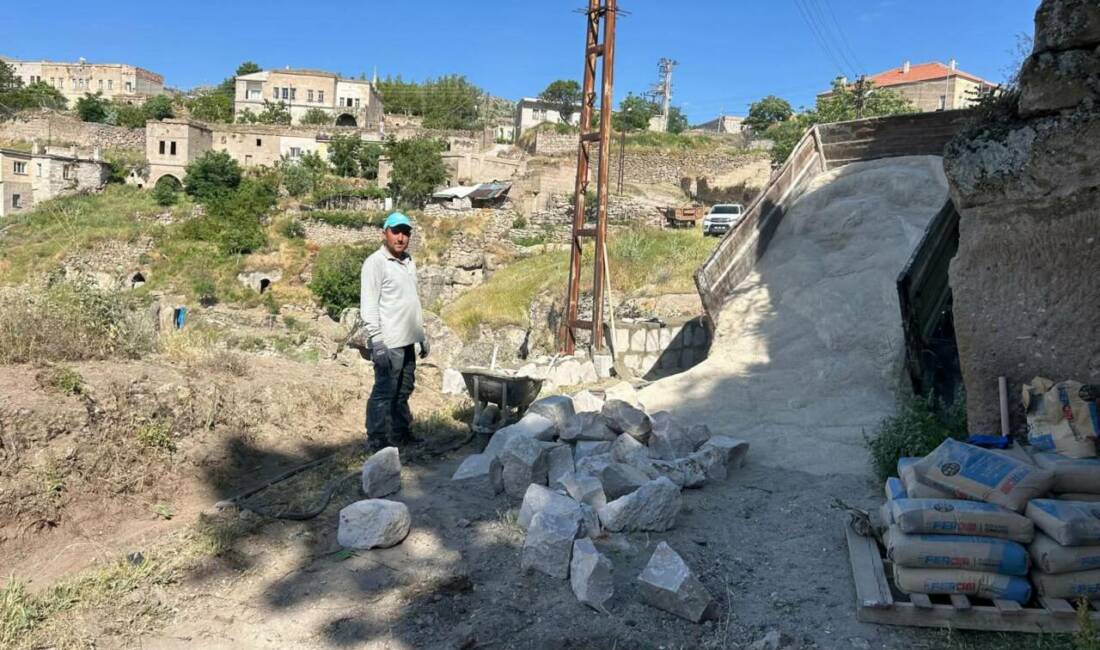 Güzelyurt'un önemli turizm noktalarından biri olan Ali Baba Mağaraları'na ulaşımı