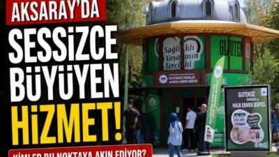 Aksaray’da birçok kişinin hayatını kolaylaştıran bu hizmet neden her geçen