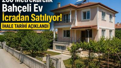 Aksaray Merkez’de 260 metrekare kullanım alanına sahip bahçeli müstakil ev,
