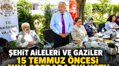Aksaray Valisi Murat Duru ve eşi Elif Duru, 15 Temmuz