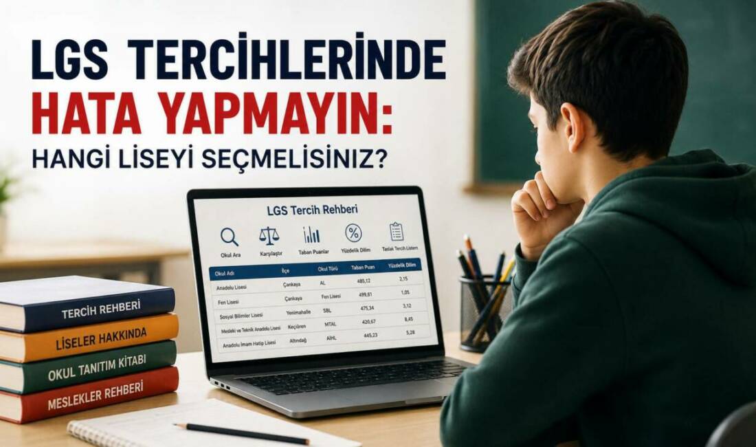 LGS Tercihlerinde Hata Yapmayın: Hangi Liseyi Seçmelisiniz? LGS tercih maratonu başlamadan önce Millî Eğitim Bakanlığı, öğrenci ve