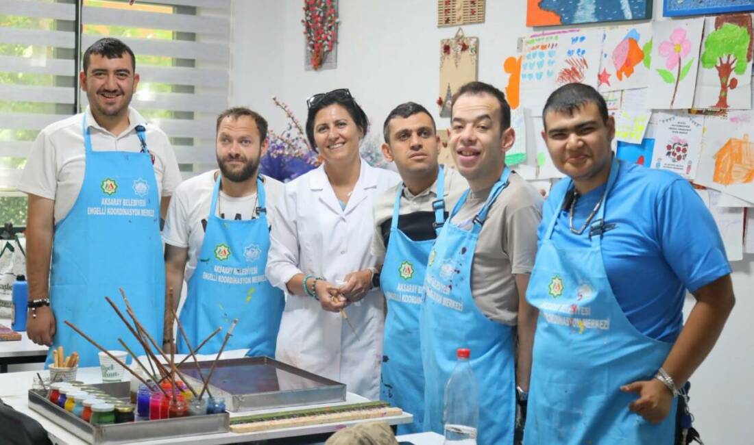 Aksaray Belediyesi, Engelsiz Yaşam Merkezi’nde sunduğu eğitim, sanat, spor ve