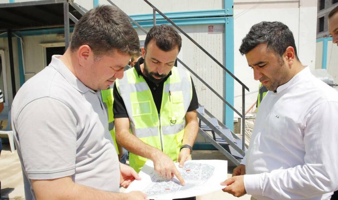 Eski TEDAŞ binası kentsel dönüşüm projesinde temel kazı çalışması başladı Belediye Başkanı Dr. Evren Dinçer, Eski TEDAŞ Binası Kentsel Dönüşüm