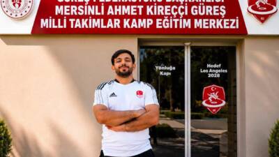 Eskil'in yetiştirdiği başarılı milli güreşçi Abdurrahman Altan, U-20 Gençler Güreş