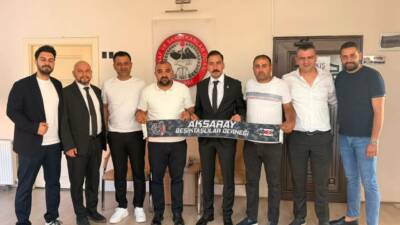 Aksaray Beşiktaşlılar Derneği, Esnaf ve Sanatkârlar Odaları Birliği Başkanı Hanifi