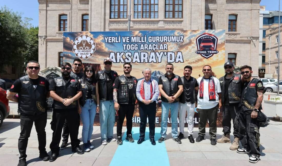 Yaklaşık 100 TOGG’un katıldığı organizasyonda