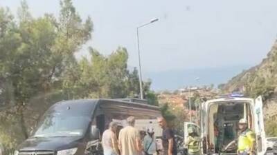 Muğla'nın Fethiye ilçesinde meydana gelen zincirleme trafik kazasında ağabeyinin kullandığı