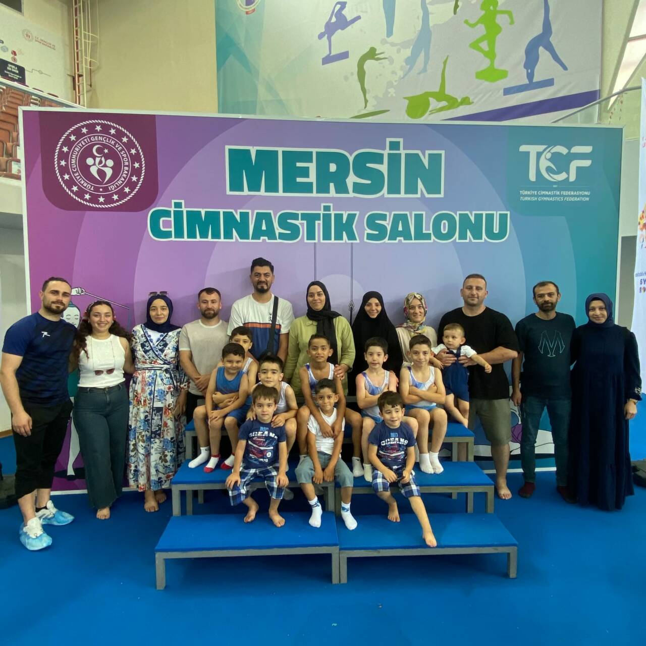 Aksaray Gençlik ve Spor İl Müdürlüğü erkek cimnastik takımı, Mersin'de