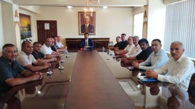 Ortaköy Kaymakamı Mehmet Bek, göreve başlamasının ardından köy ve mahalle