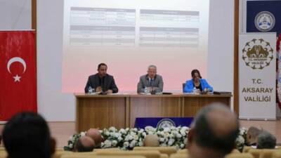 Aksaray İl Planlama ve Koordinasyon Kurulu Toplantısı, Aksaray Valisi Murat