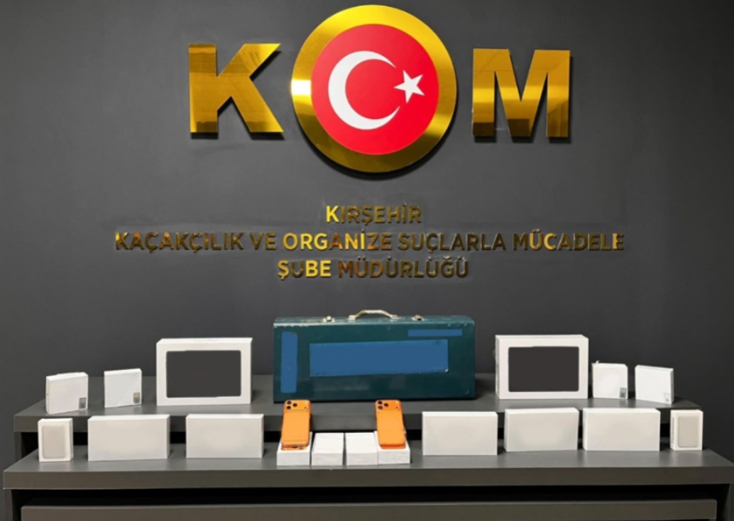 Kırşehir'de kaçakçılık operasyonunda 1 zanlı yakalandı.