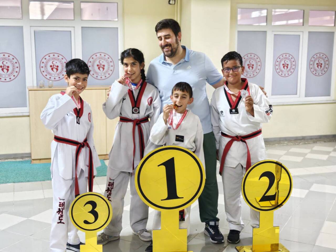 Ortaköy, MEB Okul Sporları Taekwondo İl Seçmeleri'nde elde ettiği başarılarla