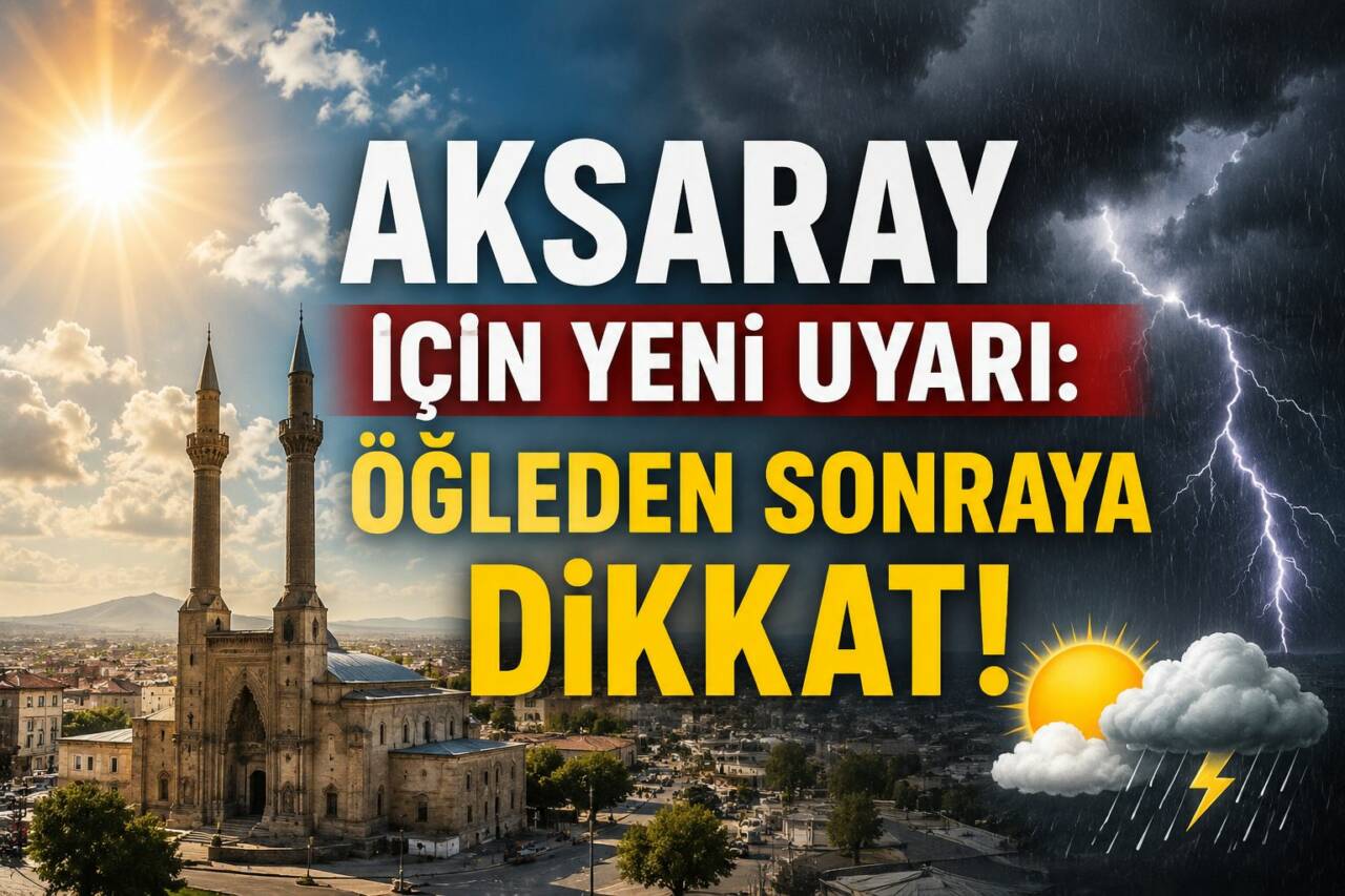 Aksaray ve çevresinde hava sıcaklıkları mevsim normallerinin üzerinde seyretmeye devam