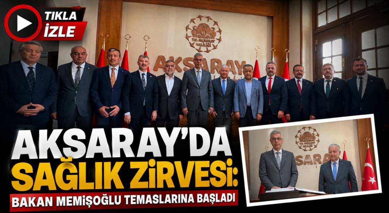 Sağlık Bakanı Prof. Dr. Kemal Memişoğlu, bir dizi ziyaret ve