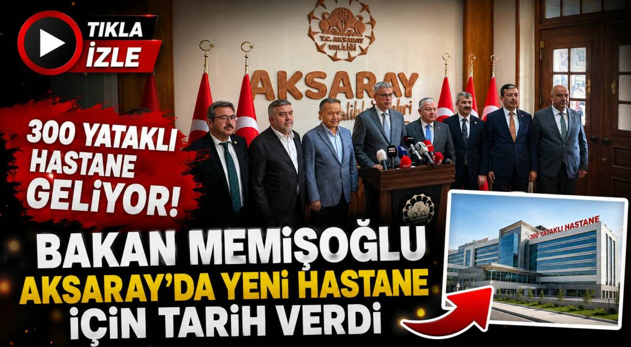 Sağlık Bakanı Prof. Dr. Kemal Memişoğlu, Aksaray’da yaptığı açıklamada kent