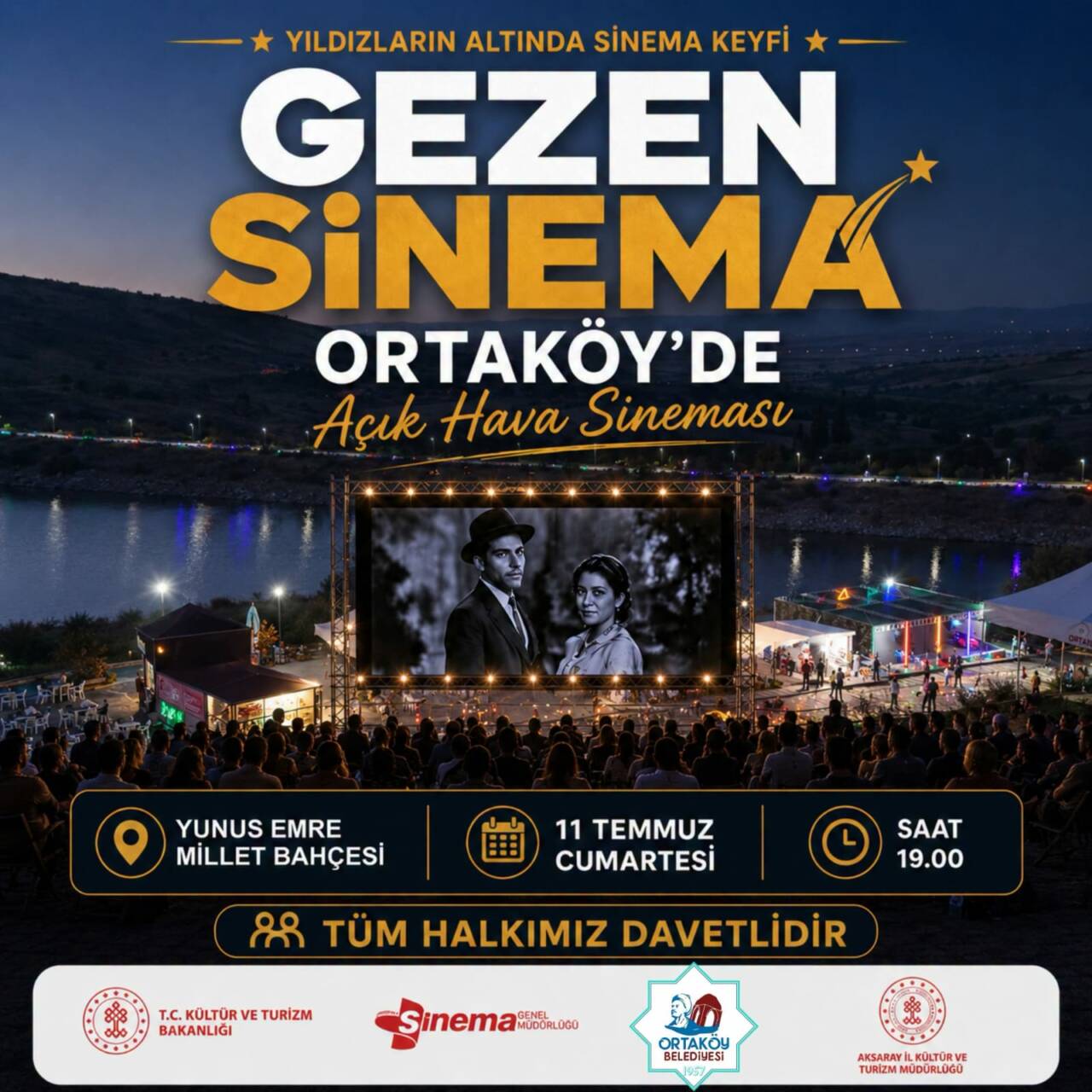 Ortaköy Belediyesi, yaz akşamlarını sosyal ve kültürel etkinliklerle renklendirmeye devam