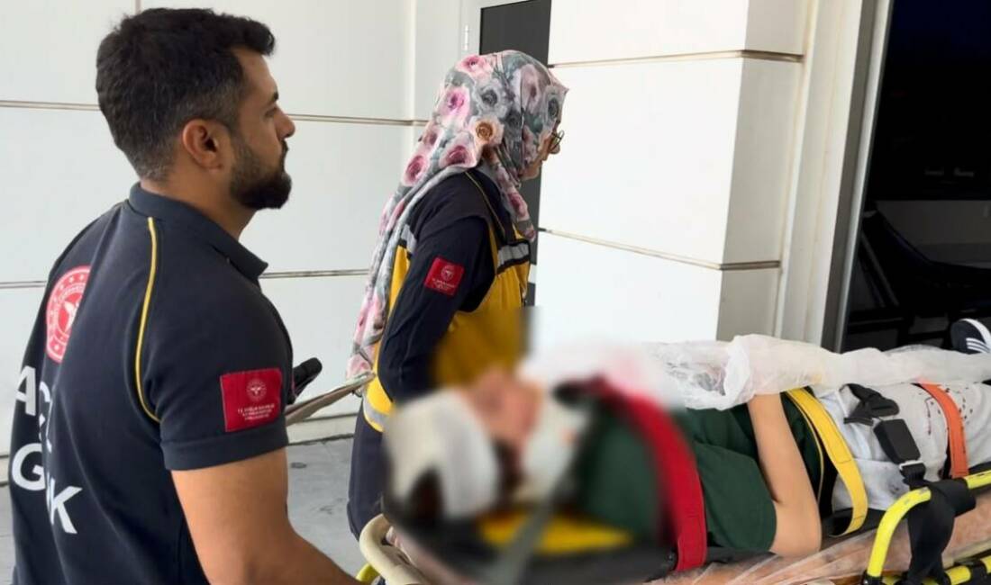 Aksaray’da Çoğlaki Kavşağı’nda motosiklet ile