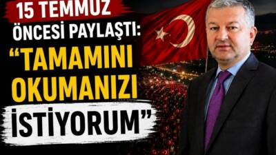 Aksaray Valisi Murat Duru, 15 Temmuz Demokrasi ve Milli Birlik