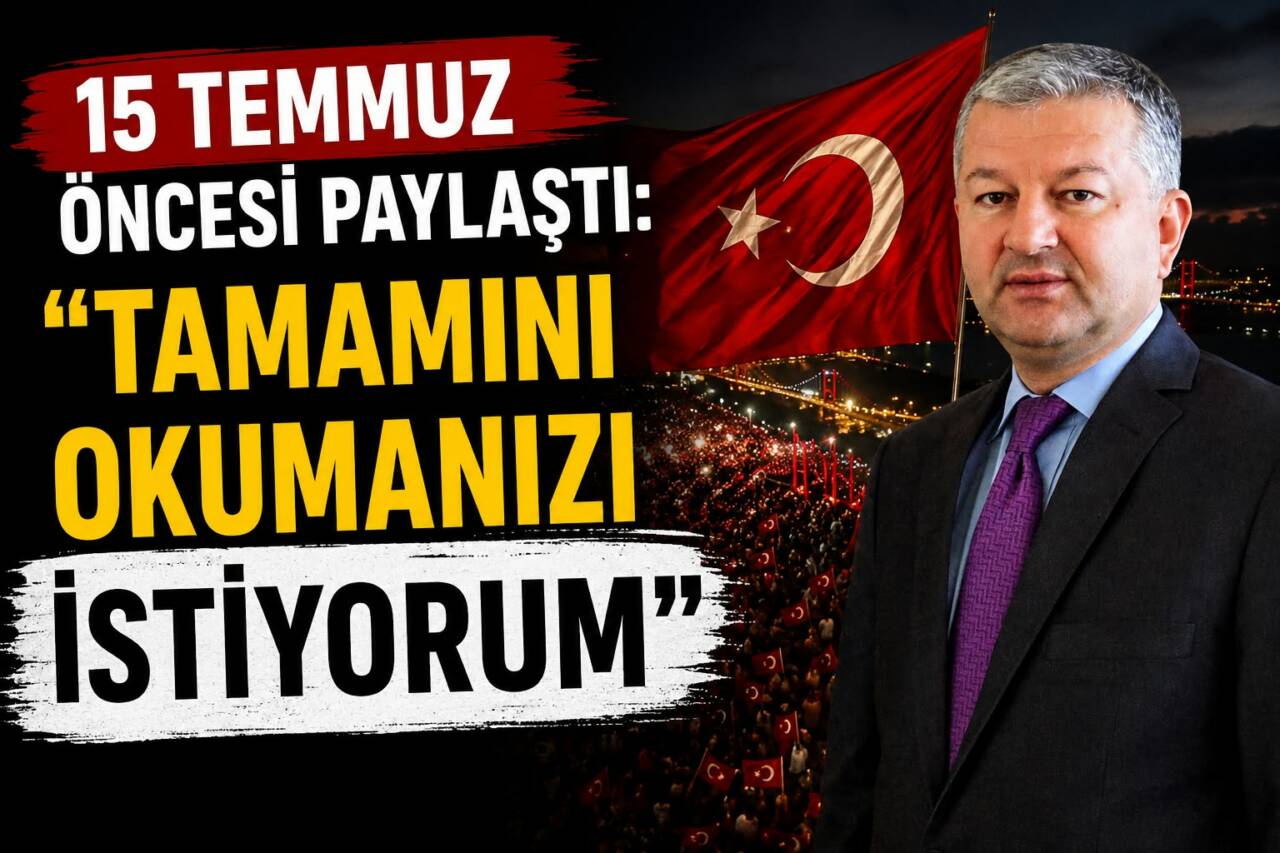 Aksaray Valisi Murat Duru, 15 Temmuz Demokrasi ve Milli Birlik