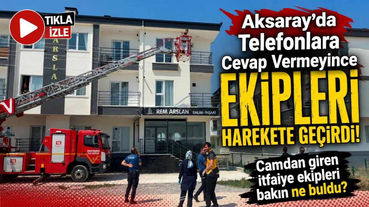 Arkadaşına ulaşamayan genç, yaklaşık bir saat kapıda bekledikten sonra polis,