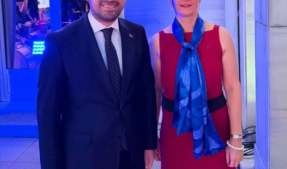 ASKON Başkanı Hasan Dağ, Fransa Ulusal Bayramı resepsiyonunda! ASKON Aksaray İl Başkanı Hasan Dağ, Fransa Büyükelçisi Isabelle Dumont’un
