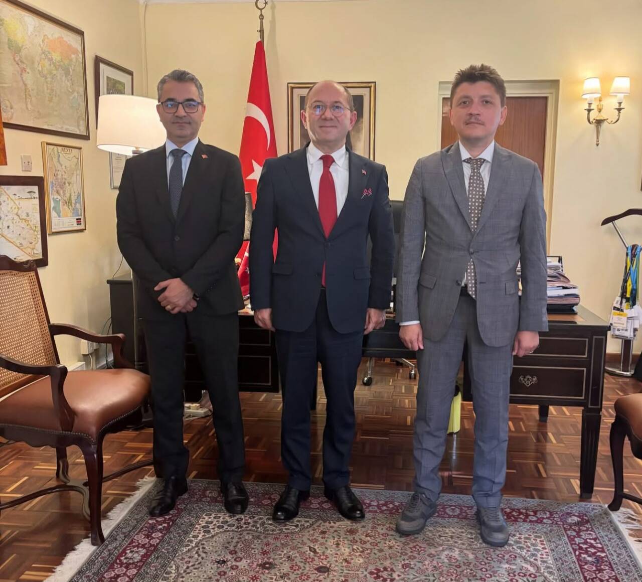DEİK Türkiye-Malavi İş Konseyi Başkanı Cihangir Fikri Saatçioğlu, Nairobi Büyükelçisi