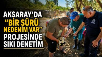Aksaray’da “Köyümde Yaşamak İçin Bir Sürü Nedenim Var” Projesi kapsamında