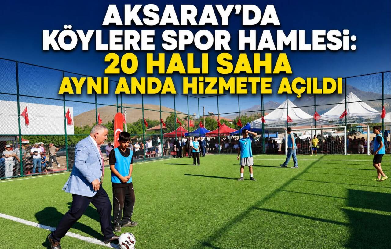 Aksaray Valiliği ile Gençlik ve Spor Bakanlığı Spor Toto Teşkilat