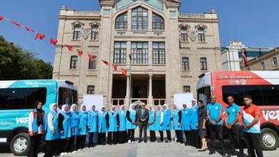 Aksaray’da VEFA (Yaşlı Evde Bakım) Projesi kapsamında hizmet filosuna kazandırılan