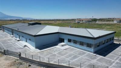 Aksaray Belediyesi tarafından sosyal belediyecilik anlayışıyla yapımı sürdürülen Yemek Fabrikası