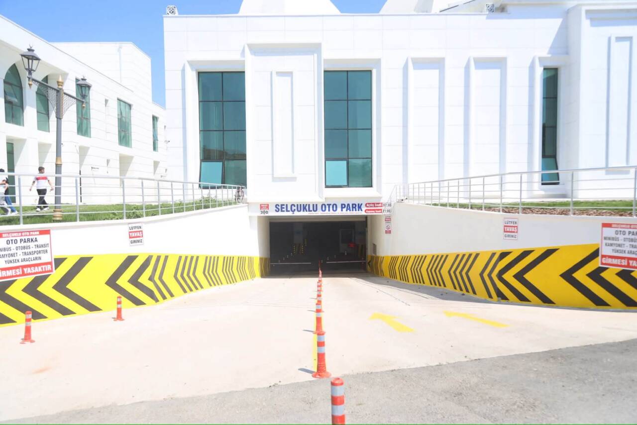 Aksaray Belediyesi tarafından Selçuklu Külliyesi'nin altında inşa edilen Selçuklu Kapalı