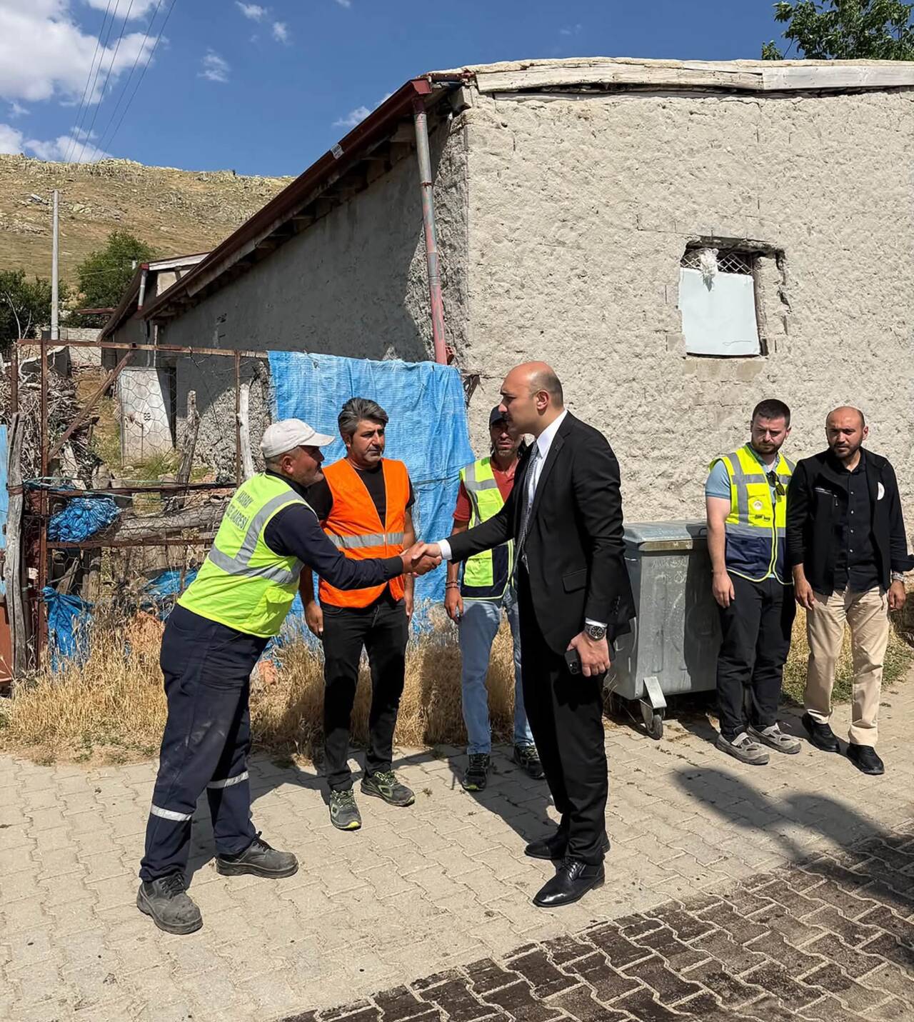 Aksaray İl Özel İdaresi tarafından yürütülen yol yatırımları kapsamında Taptuk
