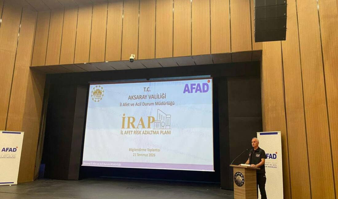Aksaray AFAD İl Müdürlüğü tarafından, 2027-2031 Dönemi İl Afet Risk