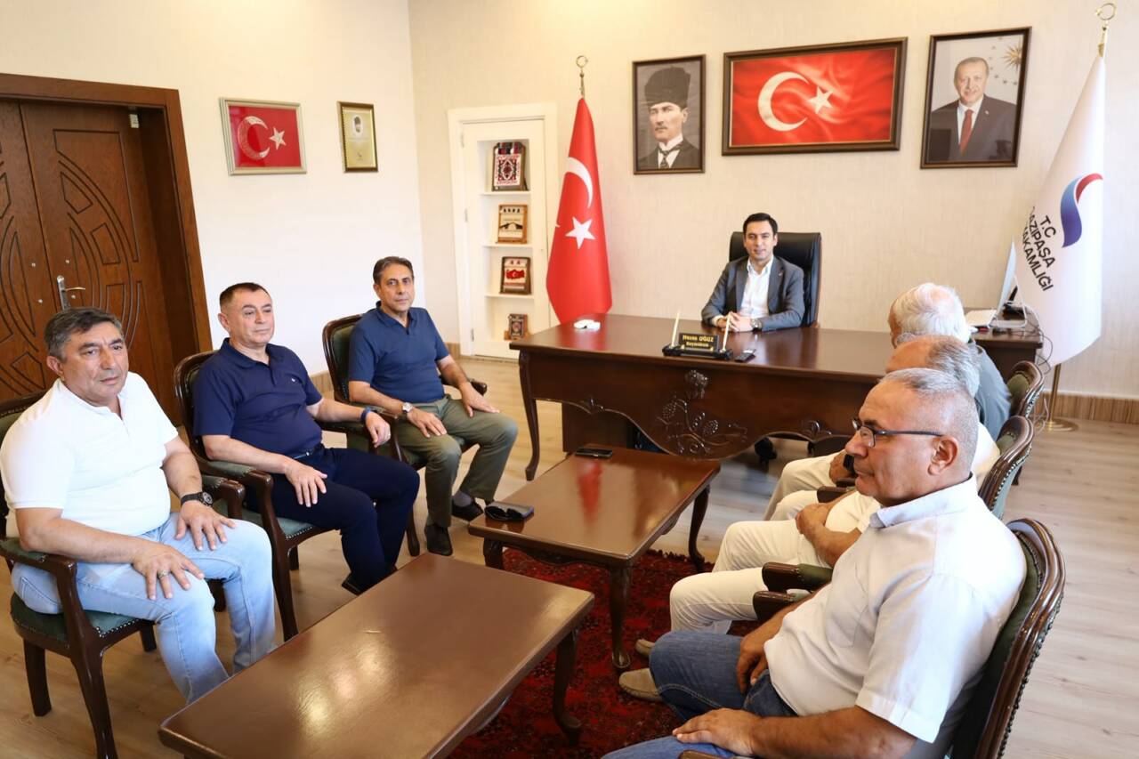 Alanya Aksaraylılar Platformu Başkanı Yavuz Yıldırım başkanlığındaki heyet, Antalya'nın Gazipaşa