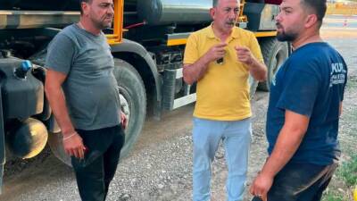 Yeşilova Belediyesi, yol yapım ve bakım çalışmalarında kullanılmak üzere araç