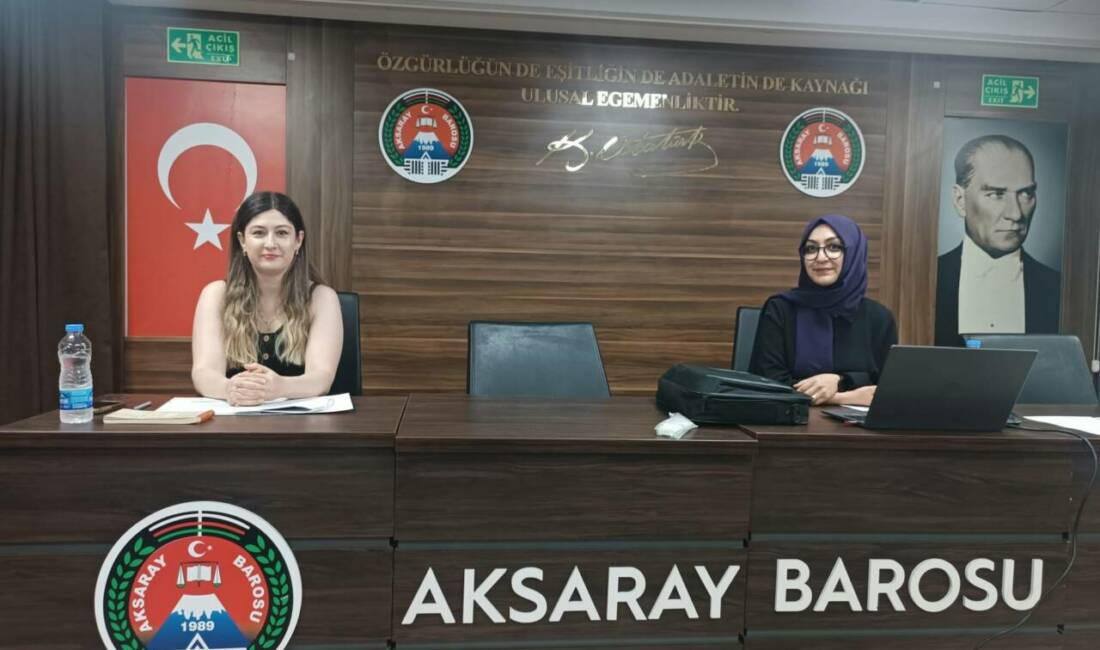 Aksaray Barosu’nda stajyer avukatlara çocuk teslimi eğitimi Aksaray Barosu tarafından düzenlenen eğitim programında, stajyer avukatlara Çocuk Teslimi