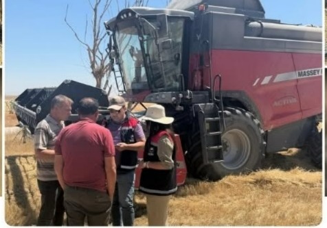 Aksaray’da biçerdöver kontrolleri aralıksız sürüyor Aksaray Tarım ve Orman İl Müdürlüğü ekipleri, hasat döneminde ürün