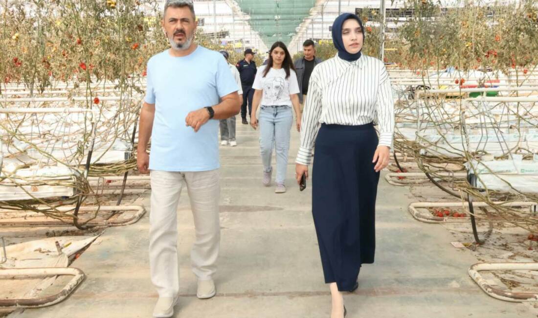 Kaymakam Arıkan’dan Tutku Tarım’a Ziyaret Sarıyahşi Kaymakamı Şeyma Nur Arıkan, Tutku Tarım Madencilik Tarım Gıda