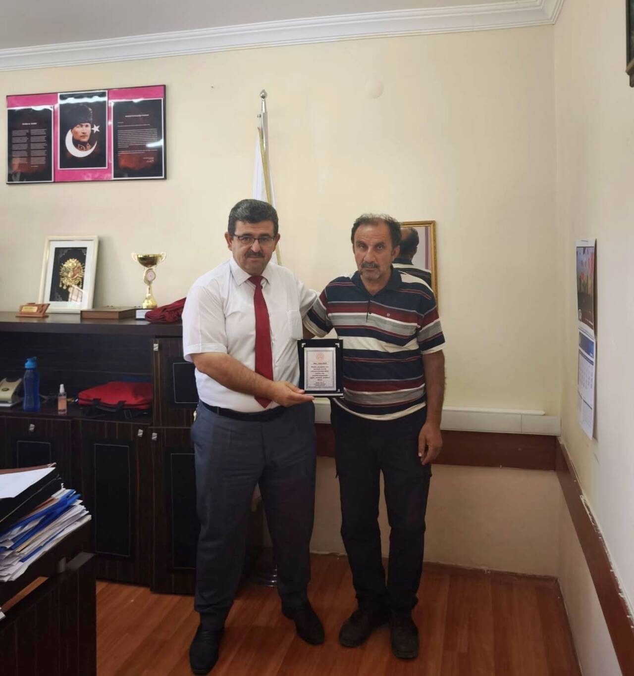 Ağaçören İlçe Milli Eğitim Müdürlüğü bünyesinde 30 yıl boyunca özveriyle