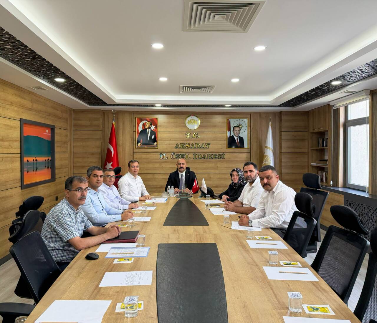 Aksaray İl Özel İdaresi İl Encümen Toplantısı, Vali Yardımcısı ve