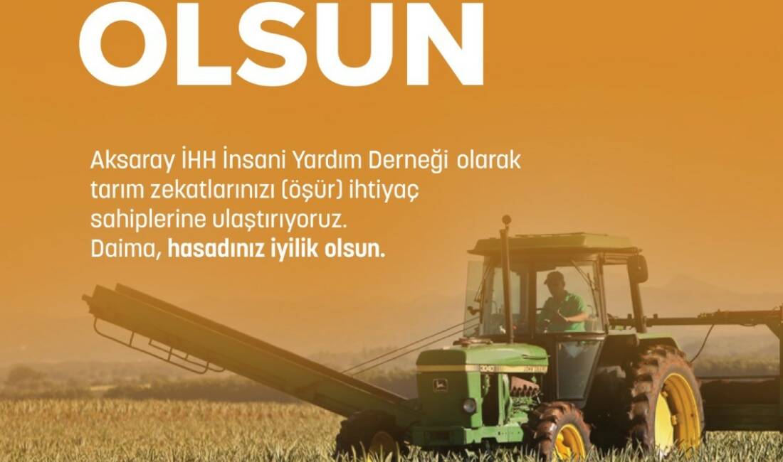 Aksaray İHH, Öşür Emanetlerini İhtiyaç Sahiplerine Ulaştırıyor Aksaray İHH İnsani Yardım Derneği, hayırseverler tarafından emanet edilen öşür