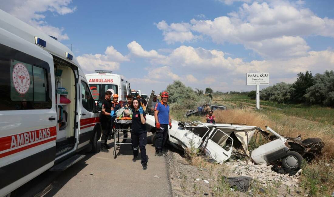 Aksaray Nevşehir yolunda kontrolden çıkan