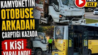 Aksaray’da Çerdiğin Mahallesi Atatürk Bulvarı’nda meydana gelen trafik kazasında, kamyonetin