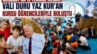 Aksaray Valisi Murat Duru, 15 Temmuz Demokrasi ve Millî Birlik