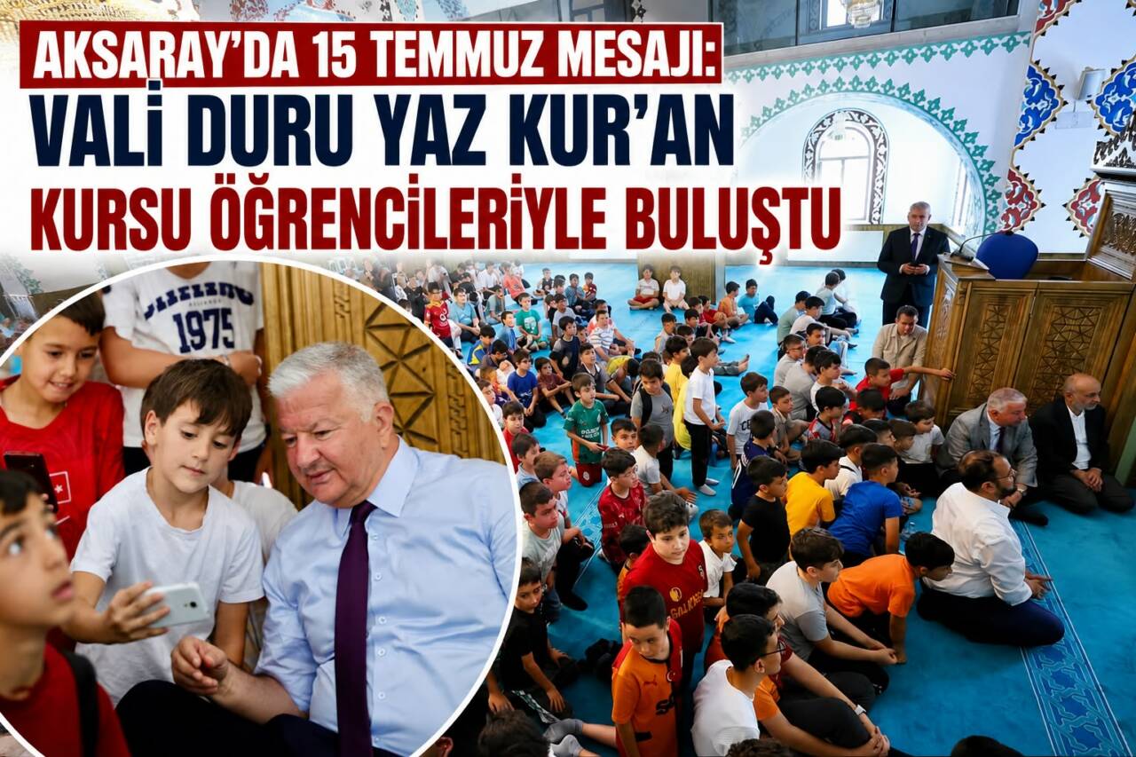 Aksaray Valisi Murat Duru, 15 Temmuz Demokrasi ve Millî Birlik