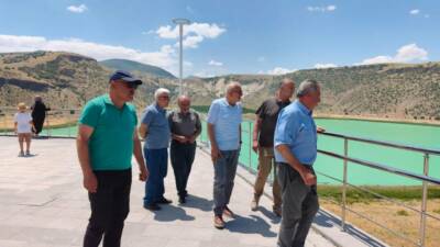 Aksaray İl Genel Meclisi üyeleri, komisyon çalışmaları kapsamında Gülağaç ve