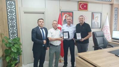 Aksaray İl Millî Eğitim Müdürlüğü, eğitime sağladıkları destek dolayısıyla Aratol